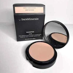 bareMinerals Barepro 16HR Skin Perfecting Powder Foundation LIGHT 20 COOL .28 Oz - Picture 1 of 5