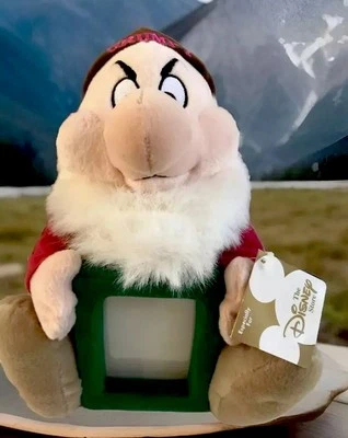 Marco de fotos de felpa gruñón Blancanieves y los siete enanitos de la tienda Disney Foto 1 de 4