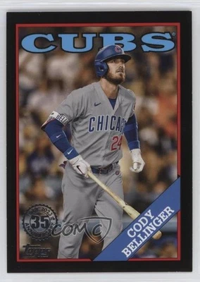 2023 Topps Series 2 1988 Topps Baseball Black /299 Cody Bellinger #2T88-6 - Image 1 of 2