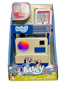 Bluey Chikit Chikit Pretend Camera, Role Play Toy Camera for Kids with 10 Photo - Picture 1 of 5