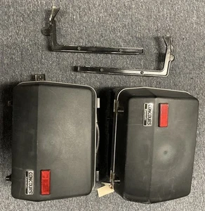 1990 Kawasaki Concours ZG1000 Saddle Bags Left Right Saddlebags And Brackets - Bild 1 von 16