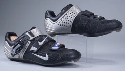 ZAPATOS DE CICLISMO NIKE LANCE ARMSTRONG EDICIÓN LIMITADA FIBRA DE CARBONO EE. UU. PARA HOMBRE 8 41 UE Foto 1 de 4