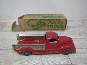Vtg HUBLEY KIDDIE TOY 1940's FORD #460 Pickup TRUCK TailgateGate Missing W/ Box - Picture 1 of 9