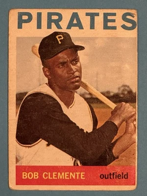 1964 Topps No440 Роберто Клементе Pittsburgh Pirates низший класс - Изображение 1 из 2