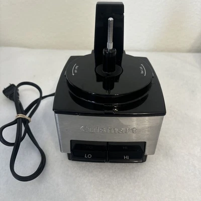 Cuisinart Mini-Prep 2.6 Cup Food Processor Black Stainless DLC-1SS Motor Only - Image 1 of 4