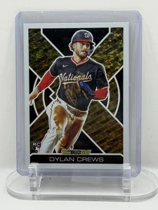 2025 Topps Update Series DYLAN CREWS Black Gold ROOKIE RC Washington Nationals - Picture 1 of 2