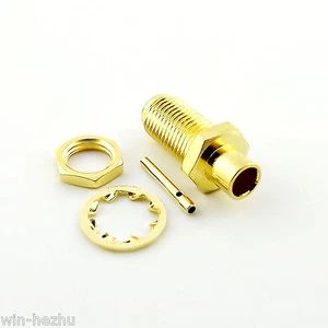 Conector de cable semirrígido RF RG402 0,141" tuerca hembra SMA 100 piezas - Imagen 1 de 10
