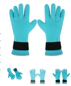 3mm Neoprene Wetsuit Swim Gloves unisex Diving Premium - Picture 1 of 2