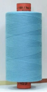 Rasant 120 Thread, 1000m, Colour 0409 CYAN BLUE, Sewing & Quilting Thread - Picture 1 of 1
