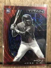 2022 Panini Chronicles Titan Ruby Wave Jose Siri #14 RC #’d/199 Astros Rays⚡️