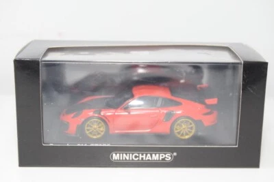 B41 1:43 MINICHAMPS 410 067229 PORSCHE 911 991.2 GT2RS GT2 RS 2018 ARANCIONE MIB - Immagine 1 di 4