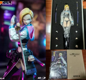 ASTOYS 1/6 Cyberpunk Dragon Ball Android 18 Action Figure Model In Stock NEW - Picture 1 of 9