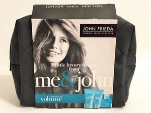 John Frieda LUXURIOUS VOLUME Hair Gift Bag Set Shampoo Conditioner Blow Dry - Picture 1 of 4