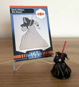 Figurine Star Wars Miniatures : Darh Sidious, Sith Master 7/40 - Foto 1 di 2