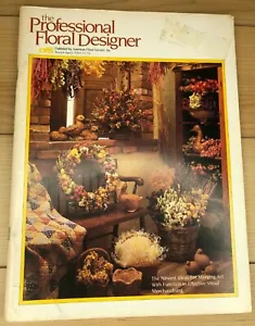 Vintage AFS Professionelles Blumen-Designer-Magazin März-April 1984 - Bild 1 von 5