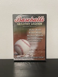 Baseball's Greatest Legends Diamond Memories DVD NEW Babe Ruth Willie Mays MLB - Picture 1 of 3