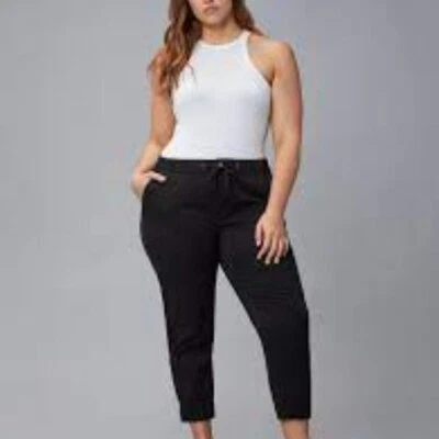 Pantalones Jogger Gwen Mezcla Algodón Sarga DL1961 DL en Marea Negra Nuevos con Etiquetas Foto 1 de 4