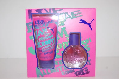 Puma Jam Woman 20 ml Eau de Toilette Spray + 50 ml Shower Gel Neu OVP Rarität