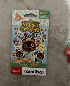 Nintendo - Animal Crossing Serie 5 Tarjetas Amiibo - 6 Tarjetas por Pack - Imagen 1 de 4
