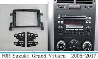 Suzuki Grand Vitara JT Voiture Radio Ouverture Installation Cadre Double DIN 2-din Noir