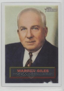2005 Topps Heritage Chrome /1956 Warren Giles #THC2 HOF
