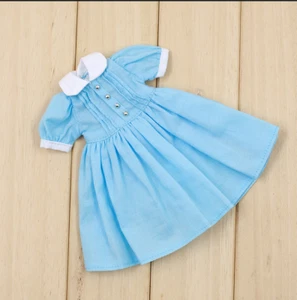 Precioso vestido azul para muñeca blythe de 12" - Imagen 1 de 3