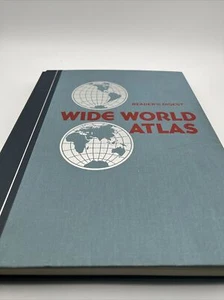 Vintage Wide World Atlas Book | Readers Digest 1979 | Table Book - Picture 1 of 10
