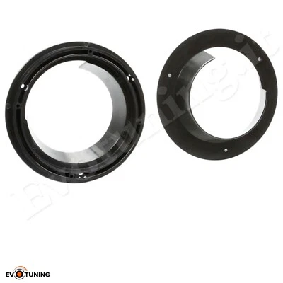 Coppia Anelli Supporti Adattatori Casse Altoparlanti  Ø165 mm per Fiat SEDICI - Immagine 1 di 3