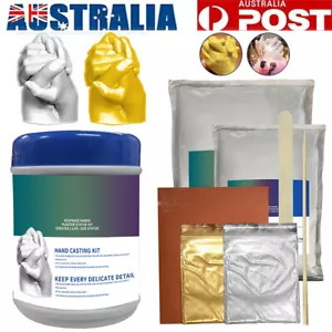 Hand Casting Kit for Couples Adults Keepsake DIY Plaster Statue Cast Hand Mold - Picture 1 of 12