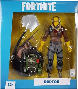 FIGURA DE ACCIÓN PREMIUM FORTNITE RAPTOR 7"" JUGUETES MCFARLANE COMPLETOS - Imagen 1 de 2