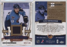 2007-08 Fleer Hot Prospects Jersey Red Hot /100 Ilya Kovalchuk #35