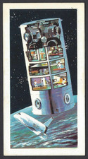 BROOKE BOND - THE RACE INTO SPACE - #45 12 MAN SPACE STATION