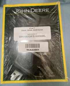  New Genuine John Deere Z900B Z900M Z900R Ztrak Mower Operators Manual - Picture 1 of 1