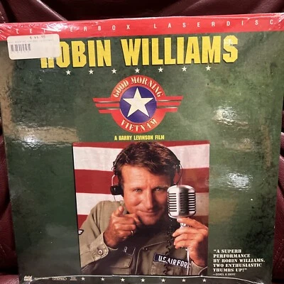 Good Morning, Vietnam (Laserdisc, 2 Discs, Letterbox) New Sealed - Image 1 of 4