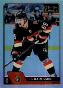 2016-17 O-Pee-Chee Platinum Rainbow #79 Erik Karlsson