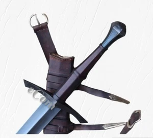 Custom Hand Forged Battle Ready Sword, Raven Longsword, Medieval, Knight Sword - Picture 1 of 6