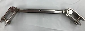 Sea Dog 185152 Toggle & Toggle Turnbuckle 1/2" Thread, 1/2" Pin Stainless Steel - Picture 1 of 2