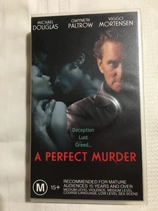 A Perfect Murder - VHS 1998 - Bild 1 von 3