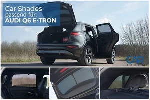 Parasole per Audi Q6 e-tron dall'anno 2024 mascherine posteriori + lunotto - Foto 1 di 13