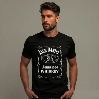 STITCHIFY Jack Daniels Old No 7 Inspired Printed Drinkers Best Gift For Men's T-Shirt