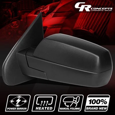 LEFT SIDE POWERED+HEATED REAR VIEW TOWING MIRROR FOR 2014-2018 SILVERADO/SIERRA Foto 1 de 4