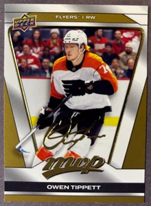 2025-26 Upper Deck MVP Gold Script #137 Owen Tippett Philadelphia Flyers - Picture 1 of 1