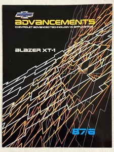 1987 Chevrolet Blazer XT-1 Produktkatalog Automobil Verkaufsprospekt Chevy Vintage - Bild 1 von 4