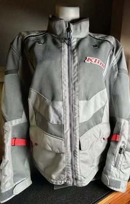 Chaqueta de motocicleta Klim Baja S4 para hombre 2XL gris equipo técnico de conducción Foto 1 de 4
