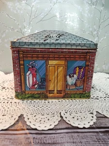 Golf Store Gifts Themed Vintage Tin Can Container Golfing Enthusiast Memorabilia - Picture 1 of 18