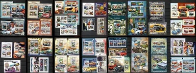 COCHES/AUTOMÓVILES [Pt.3] colección 53 s/s Michel CV 624,50€ MNH #CNA423 Foto 1 de 4