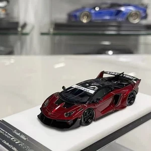 Mini modelo de coche escala 1:64 resina roja metálica Lamborghini LP700 GT EVO  - Imagen 1 de 5