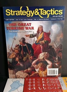 NEW UNPUNCHED STRATEGY & TACTICS 344 - TURKISH WAR The Balkans 1683-1699 GAME - Picture 1 of 1