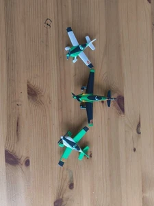 Disney Pixar Planes Ripslinger & Ned & Zed Metal Diecast Planes Bundle - Picture 1 of 4
