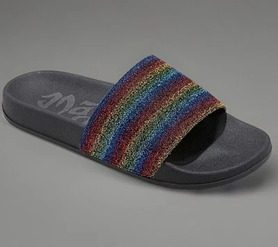 Mad Love Colorful Slip On Slide Shoes Size 12 Women Target brand  - Image 1 of 4